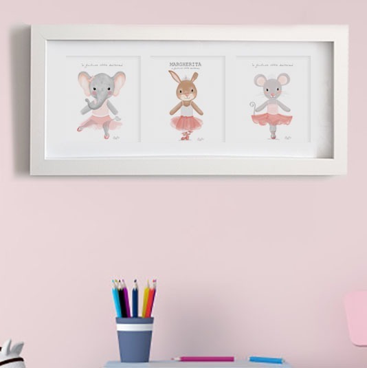 Quadretto Bibibaby Ballerine
