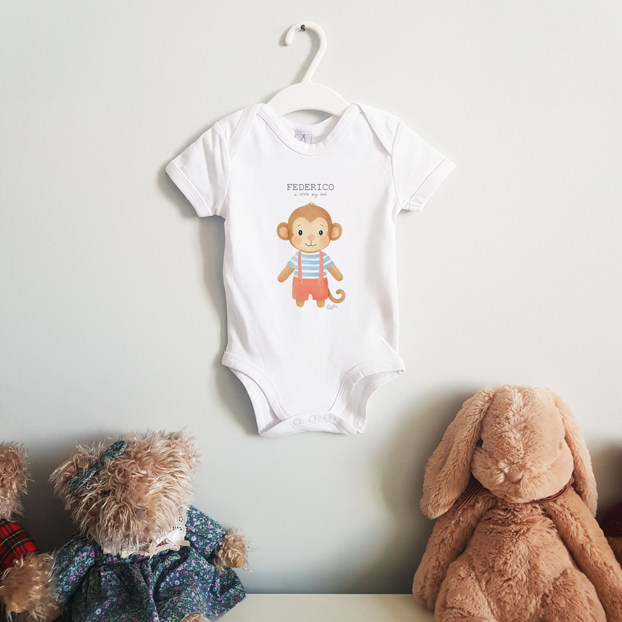 Body Bibibaby manica corta - immagine 3