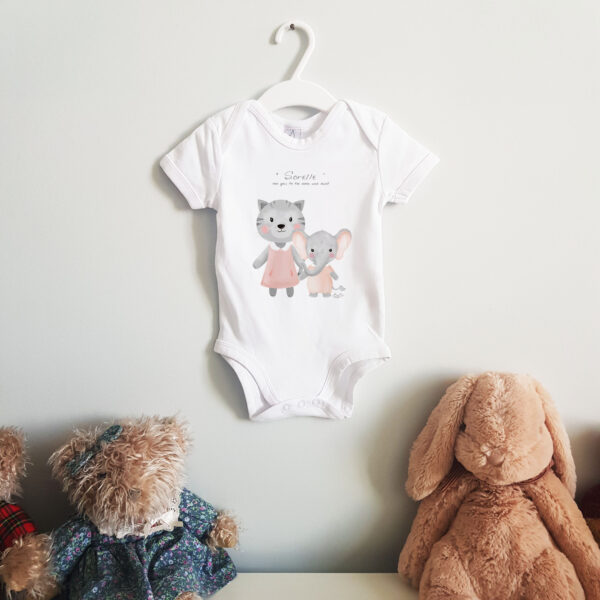 Body Bibibaby Fratelli e Sorelle manica corta