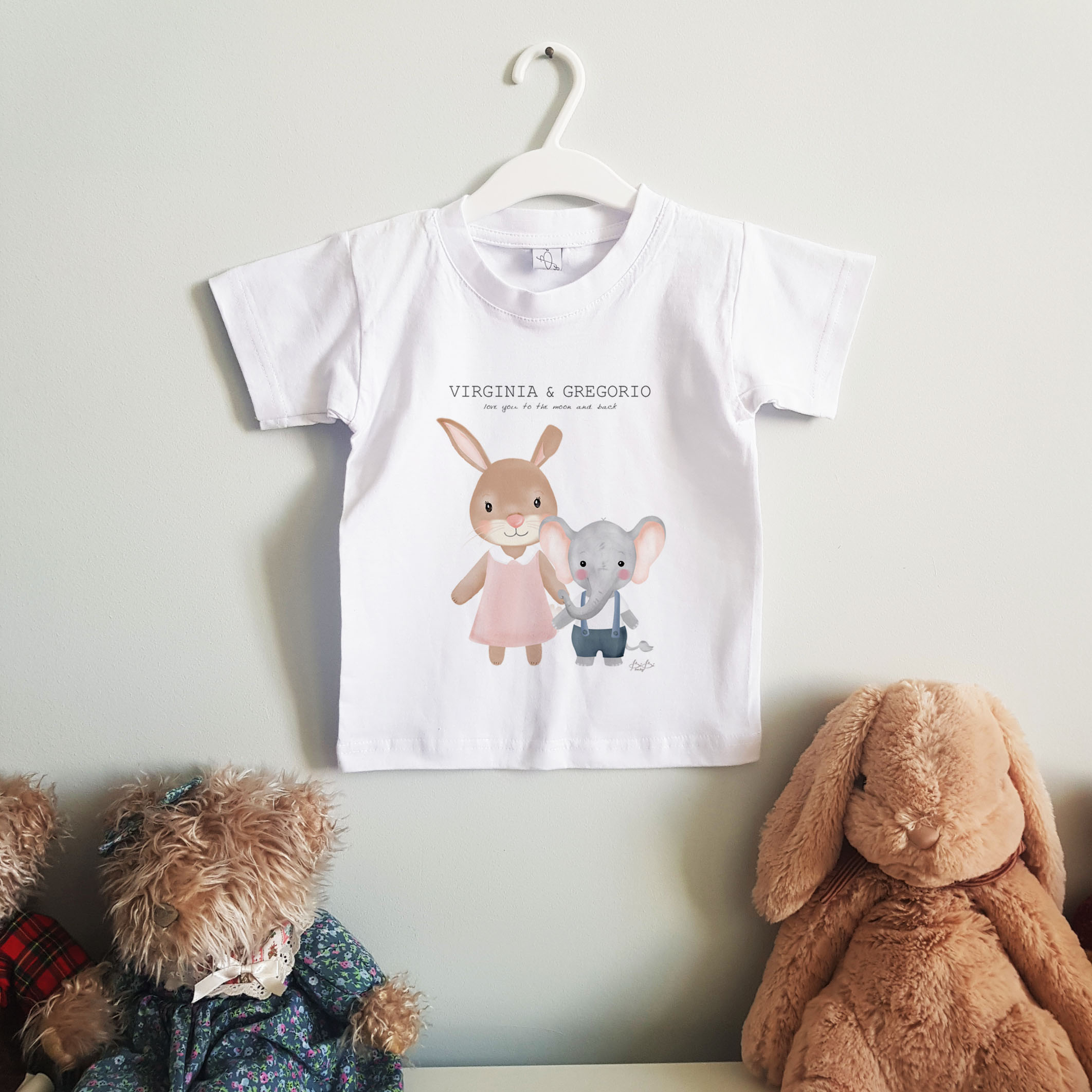 T-shirt Bibibaby Fratelli e Sorelle - immagine 3