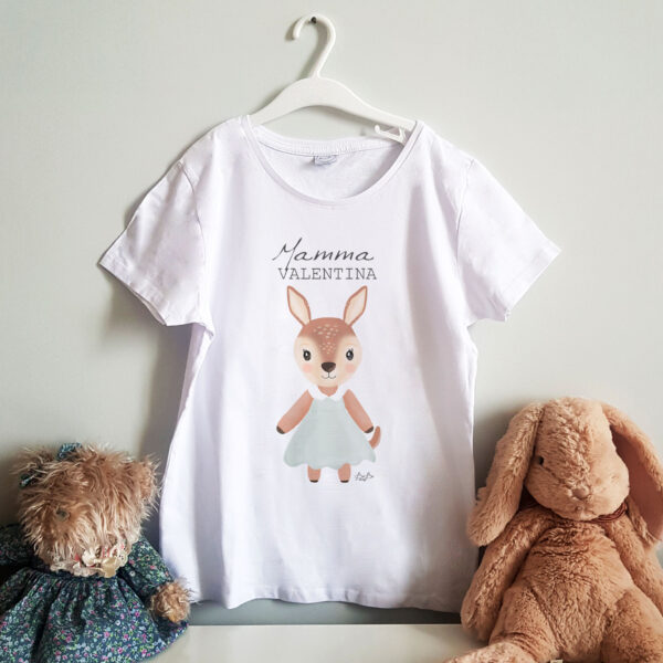 T-shirt Mamma Bibibaby Animaletto