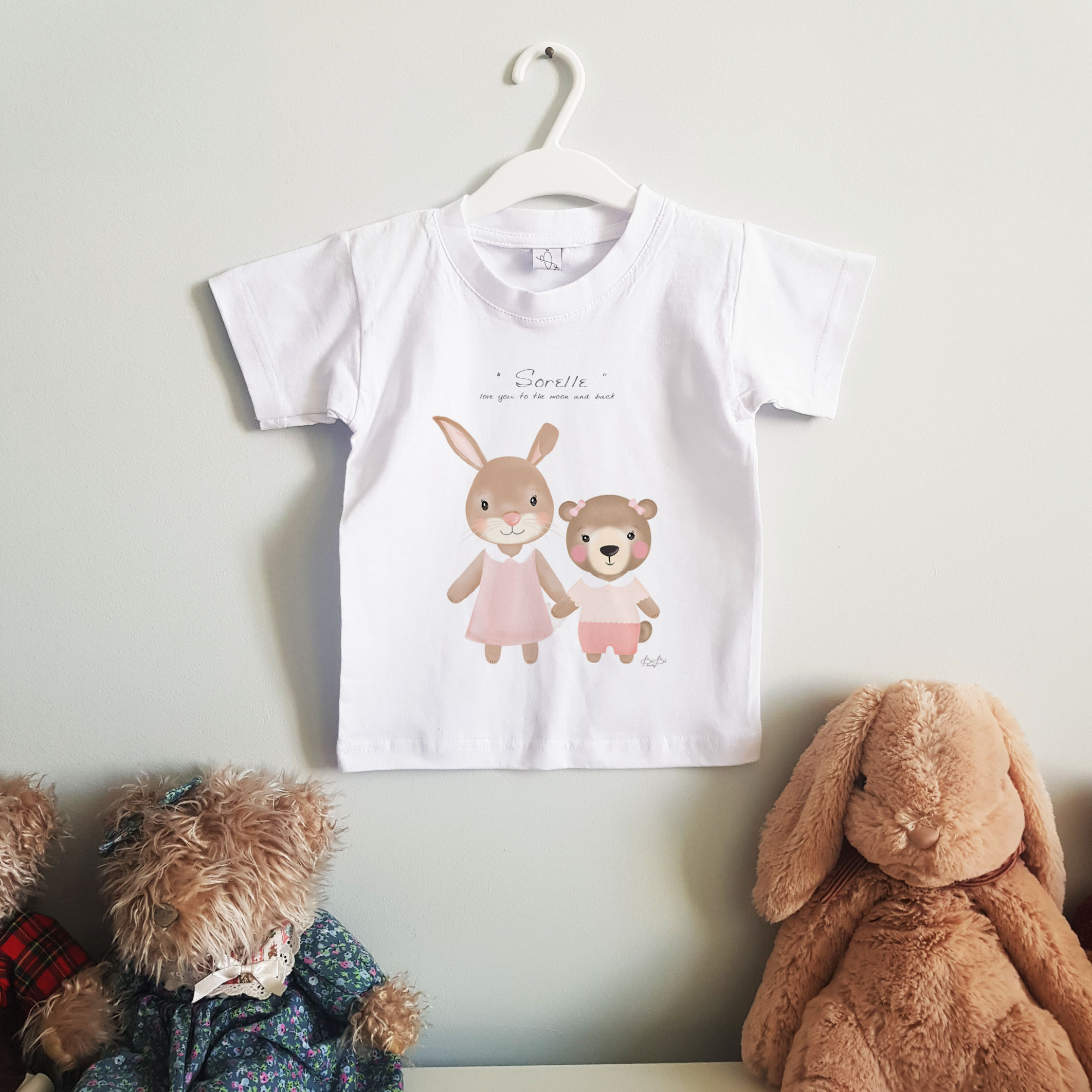 T-shirt Bibibaby Fratelli e Sorelle - immagine 4