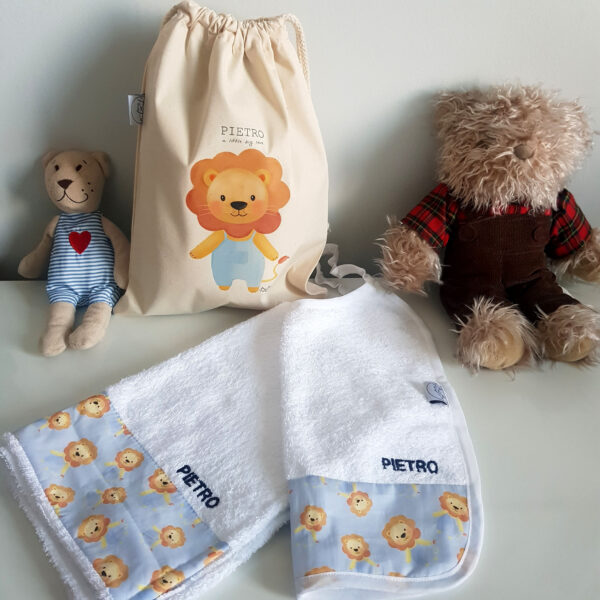 Set Asilo Sacchetto Bibibaby Animaletto