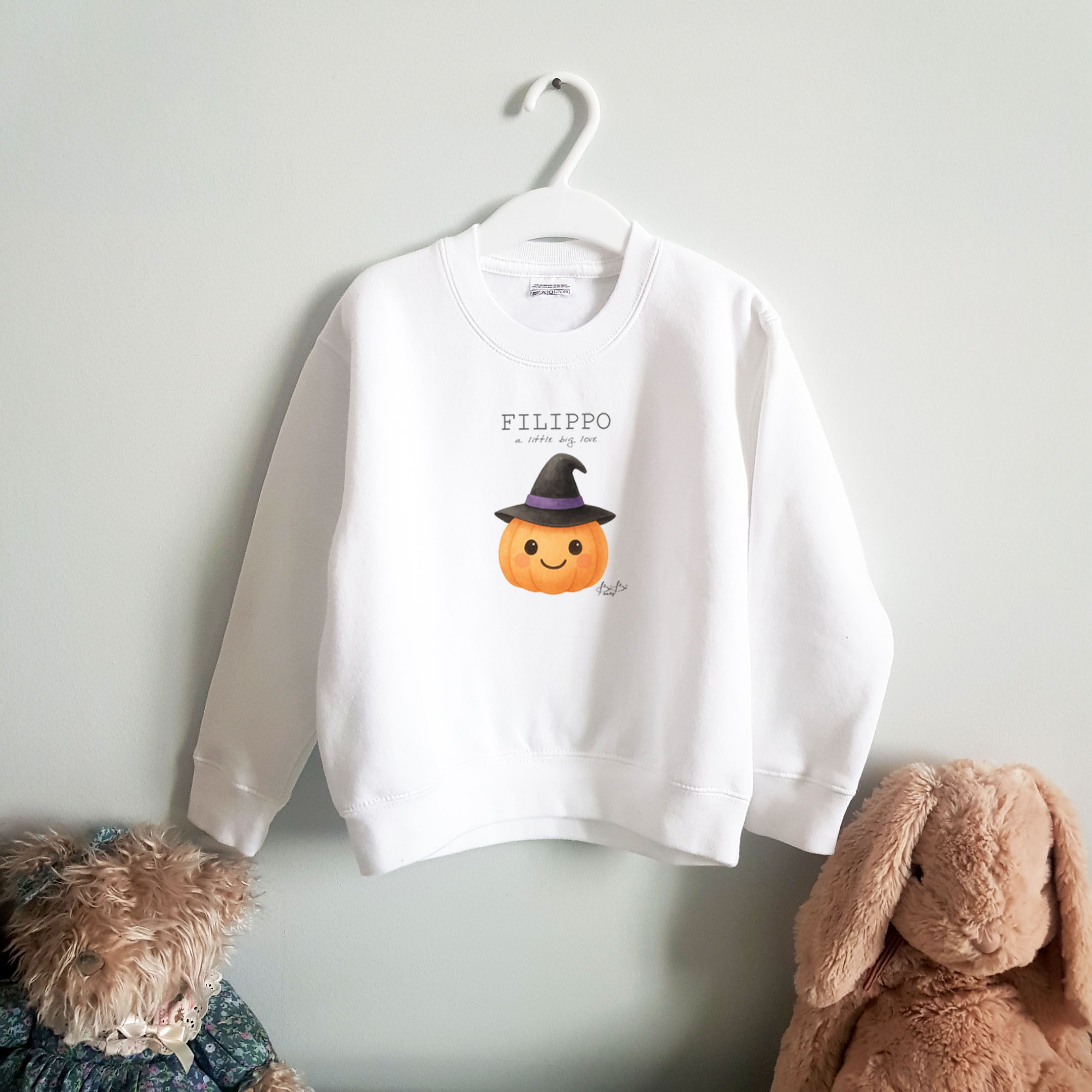 Felpa Halloween Bibibaby - immagine 3