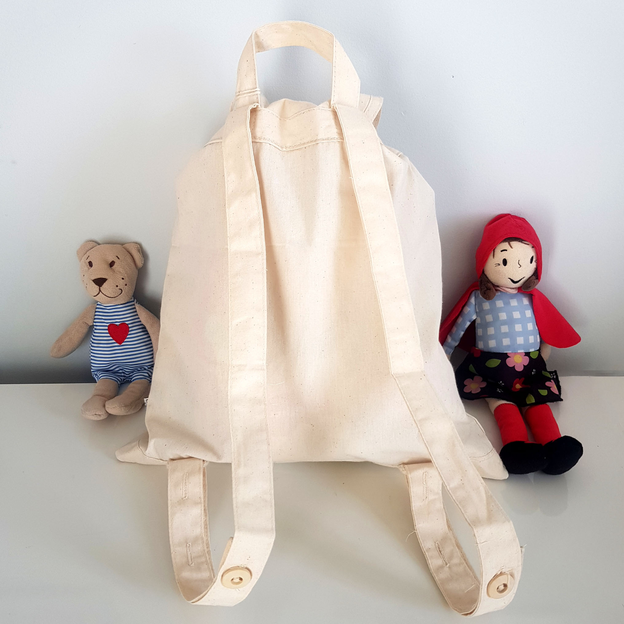 Zainetto Cotone Leggero Bibibaby Animaletto - immagine 2