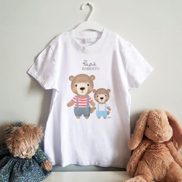 T-shirt Papà Bibibaby Animaletto
