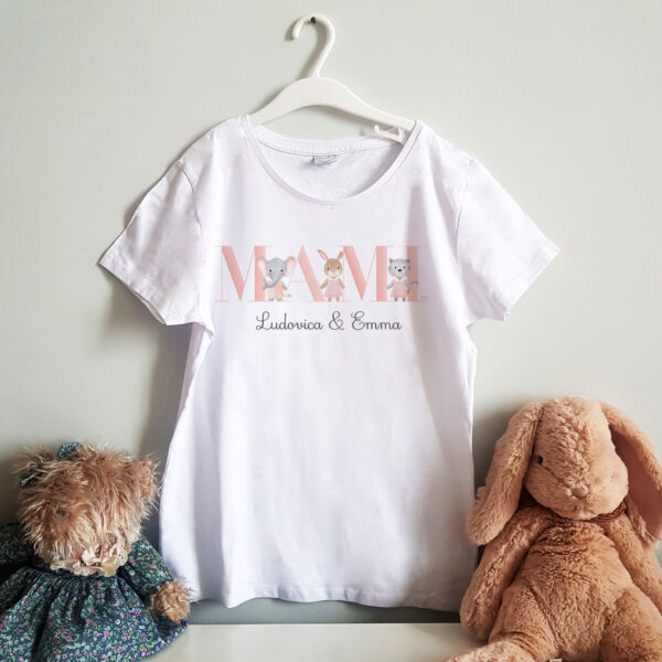 T-shirt Mamma Bibibaby Scritta