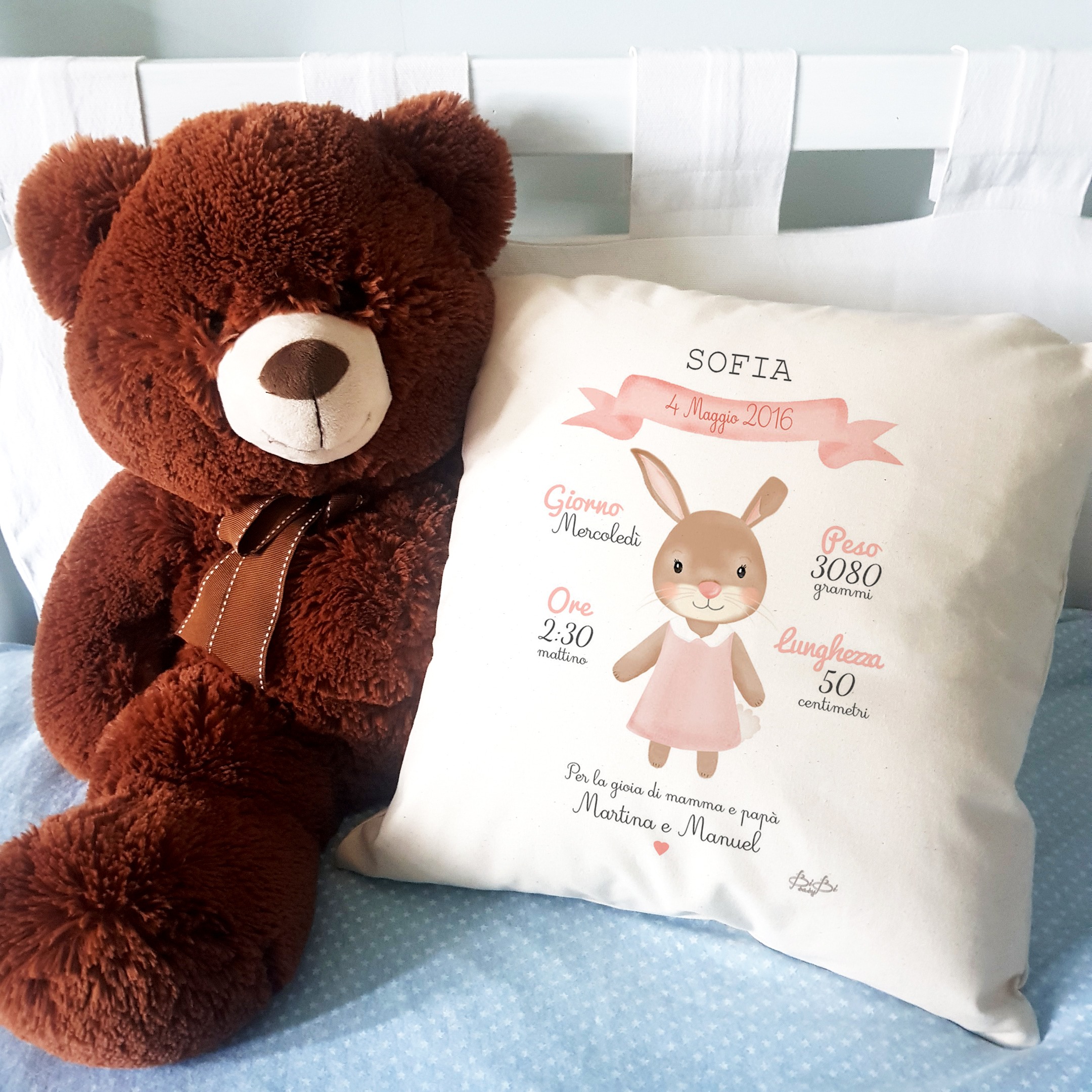 Cuscino Bibibaby Nascita - immagine 5