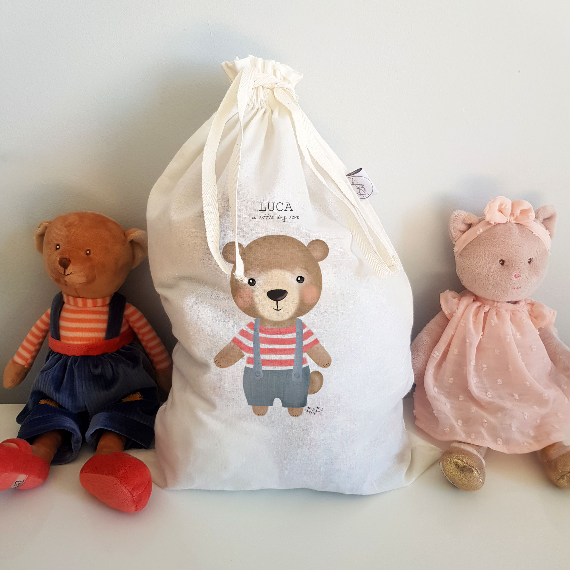Sacchetto Cotone Soft Bibibaby Animaletto - immagine 4