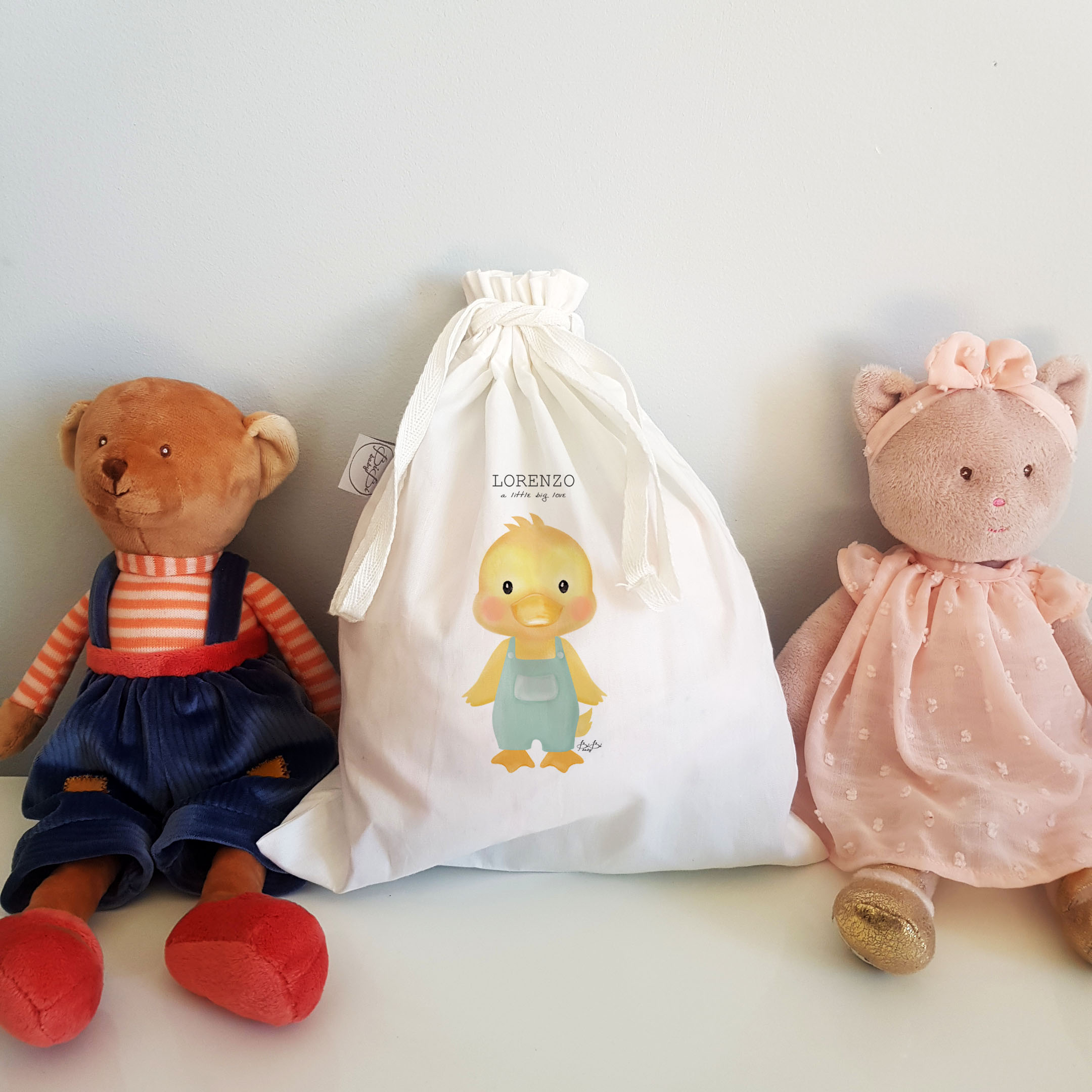 Sacchetto Cotone Soft Bibibaby Animaletto - immagine 6