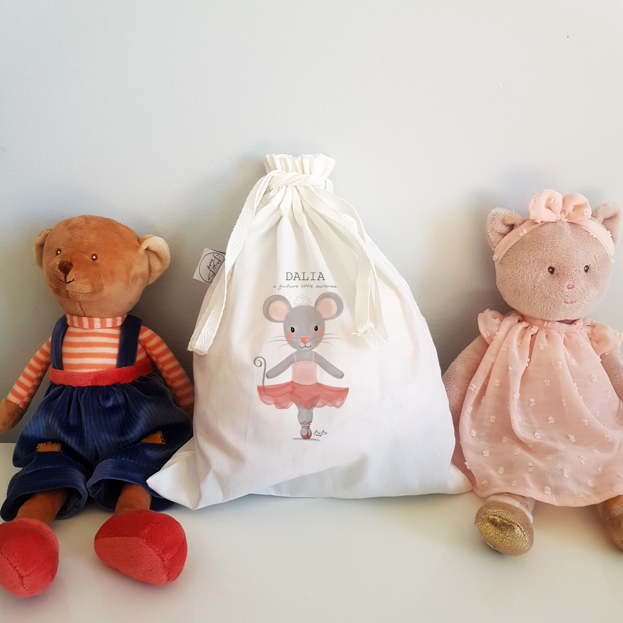Sacchetto Cotone Soft Bibibaby Animaletto - immagine 7