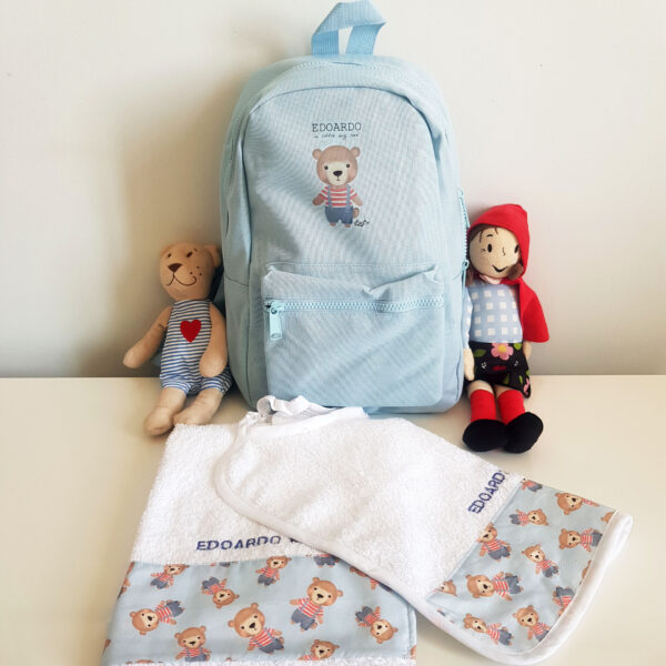Set Asilo Zainetto Mini Bibibaby Animaletto