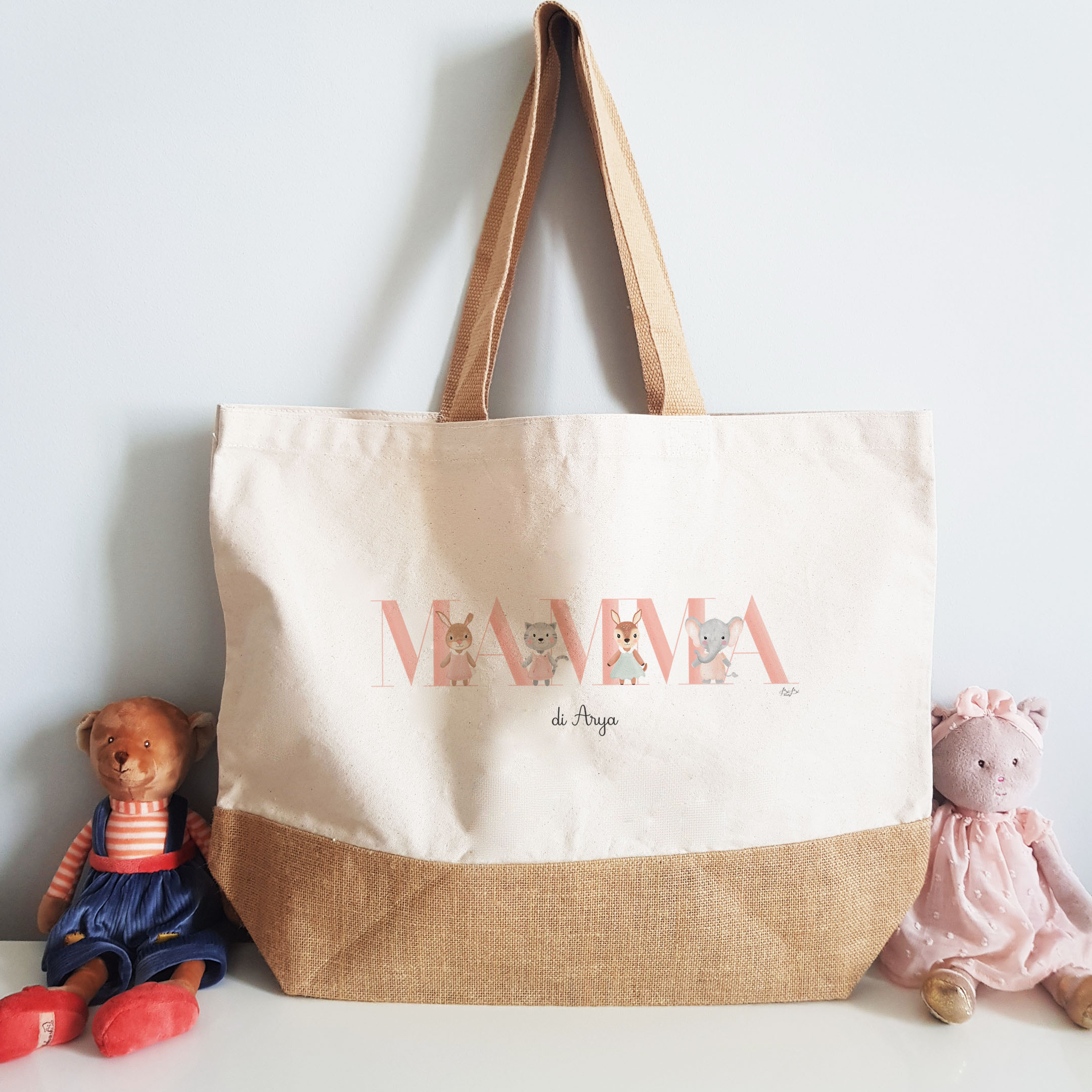 Borsa Mare Bibibaby Scritta - immagine 2