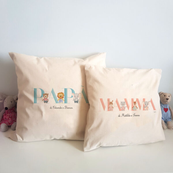 Cuscino Bibibaby Scritta