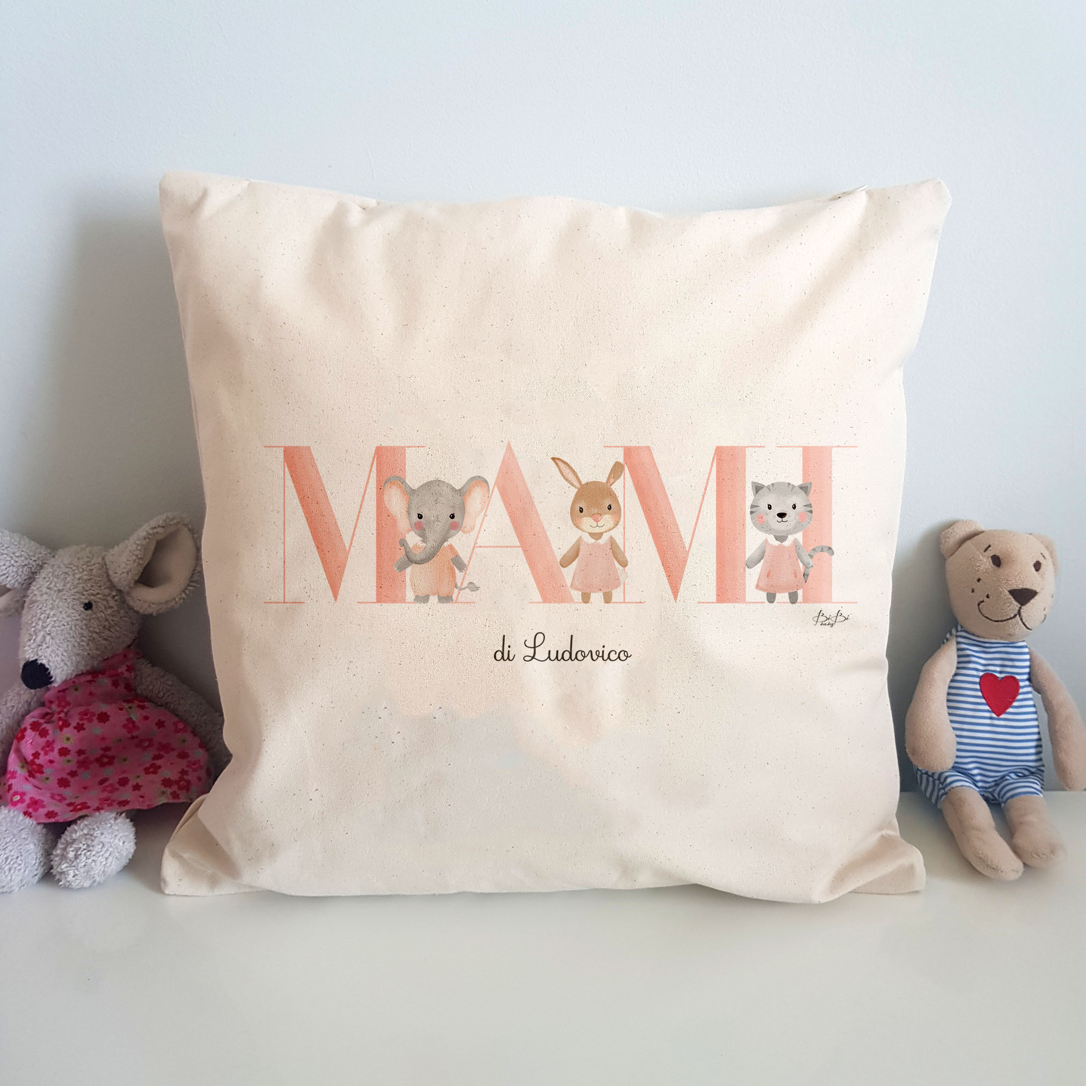 Cuscino Bibibaby Scritta - immagine 3