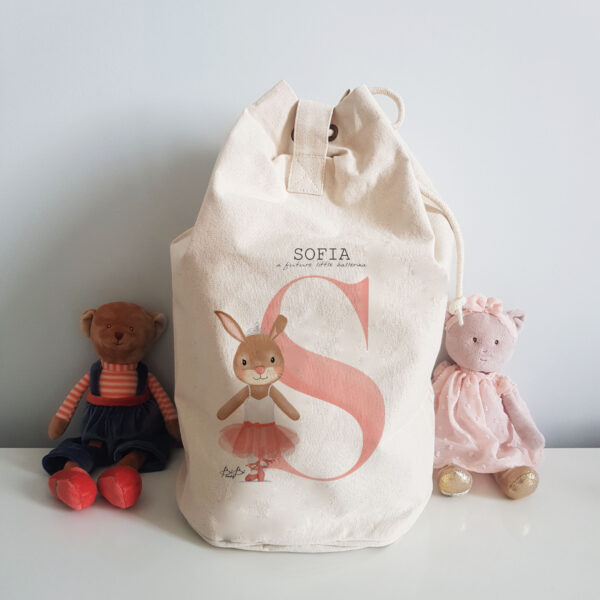 Sacca Bibibaby in cotone Canvas