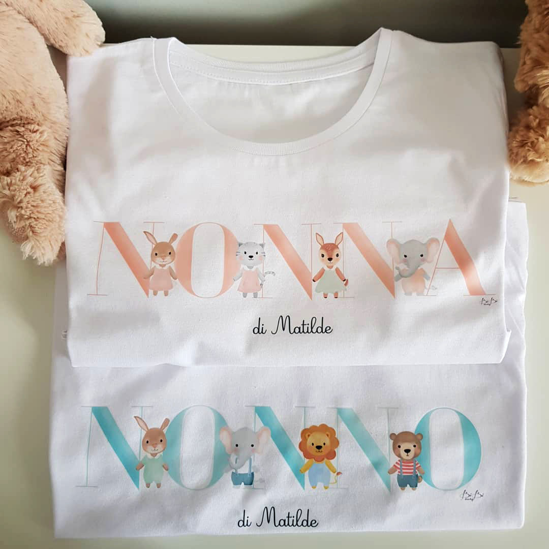 T-shirt Nonna e Nonno