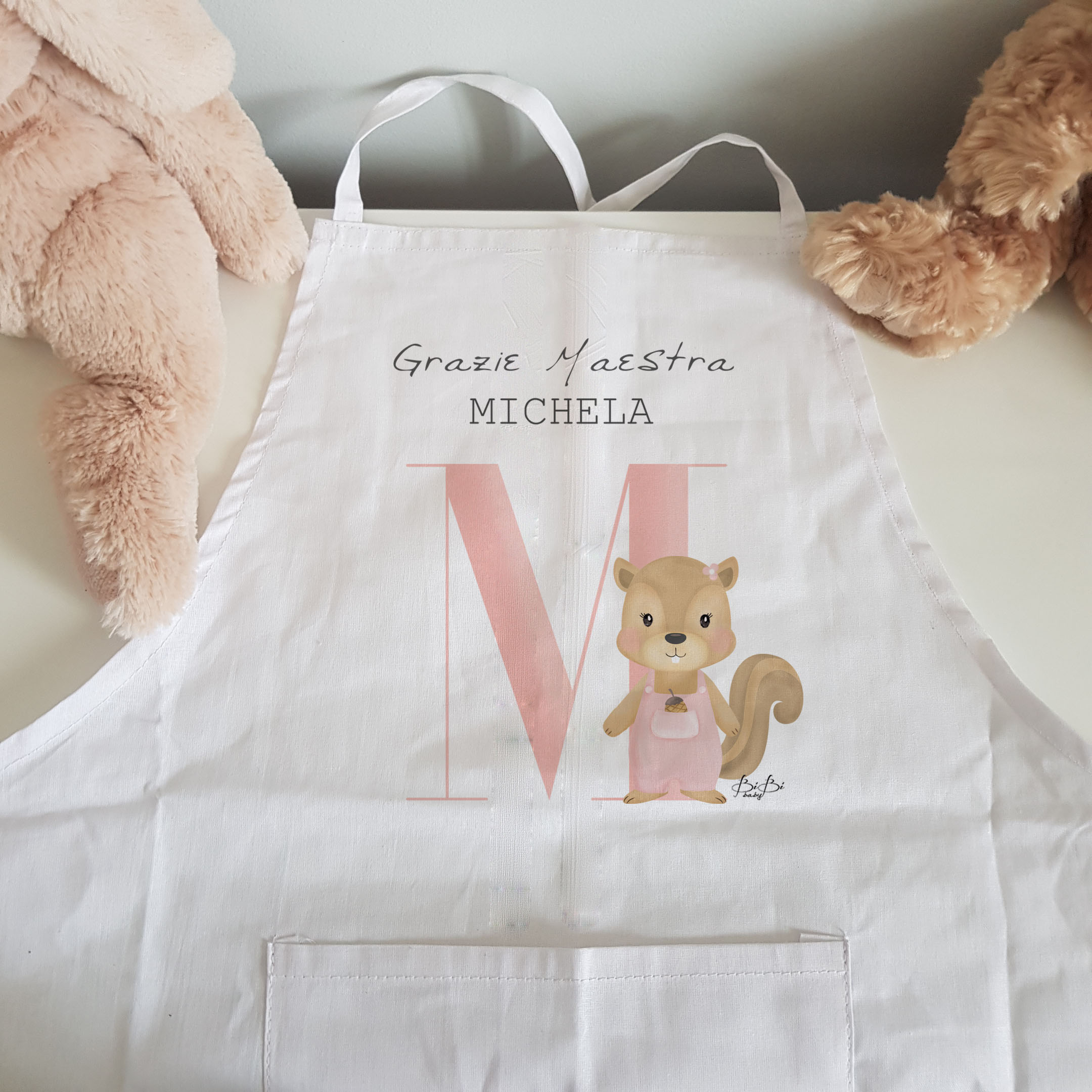 Grembiule Cuoco Grazie Maestra - immagine 5