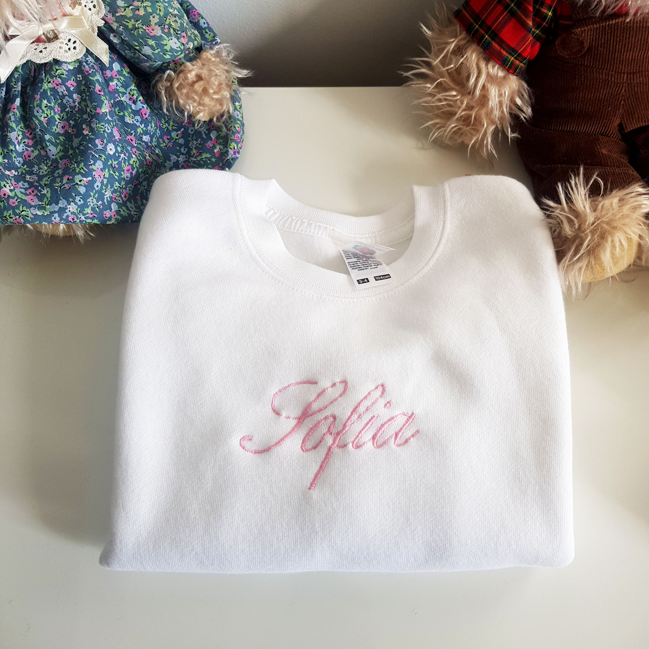 Felpa Bibibaby con nome ricamato - immagine 5