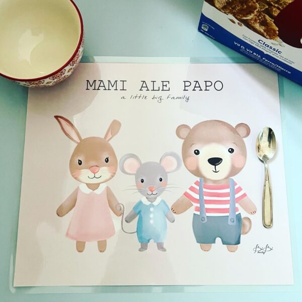TOVAGLIETTA PASQUA PERSONALIZZATA NOME ANIMALE COLORE BIBIBABY