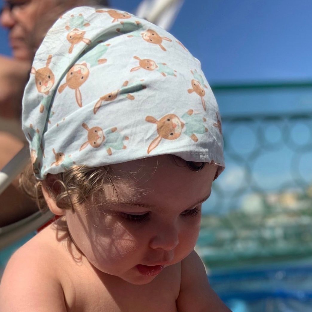 Bandana/Fascia in cotone Bibibaby - immagine 3