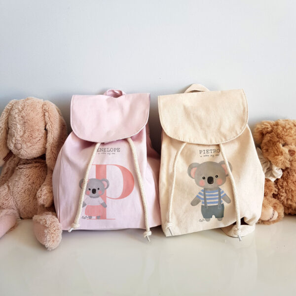 Zainetto Cotone Organico Bibibaby Animaletto