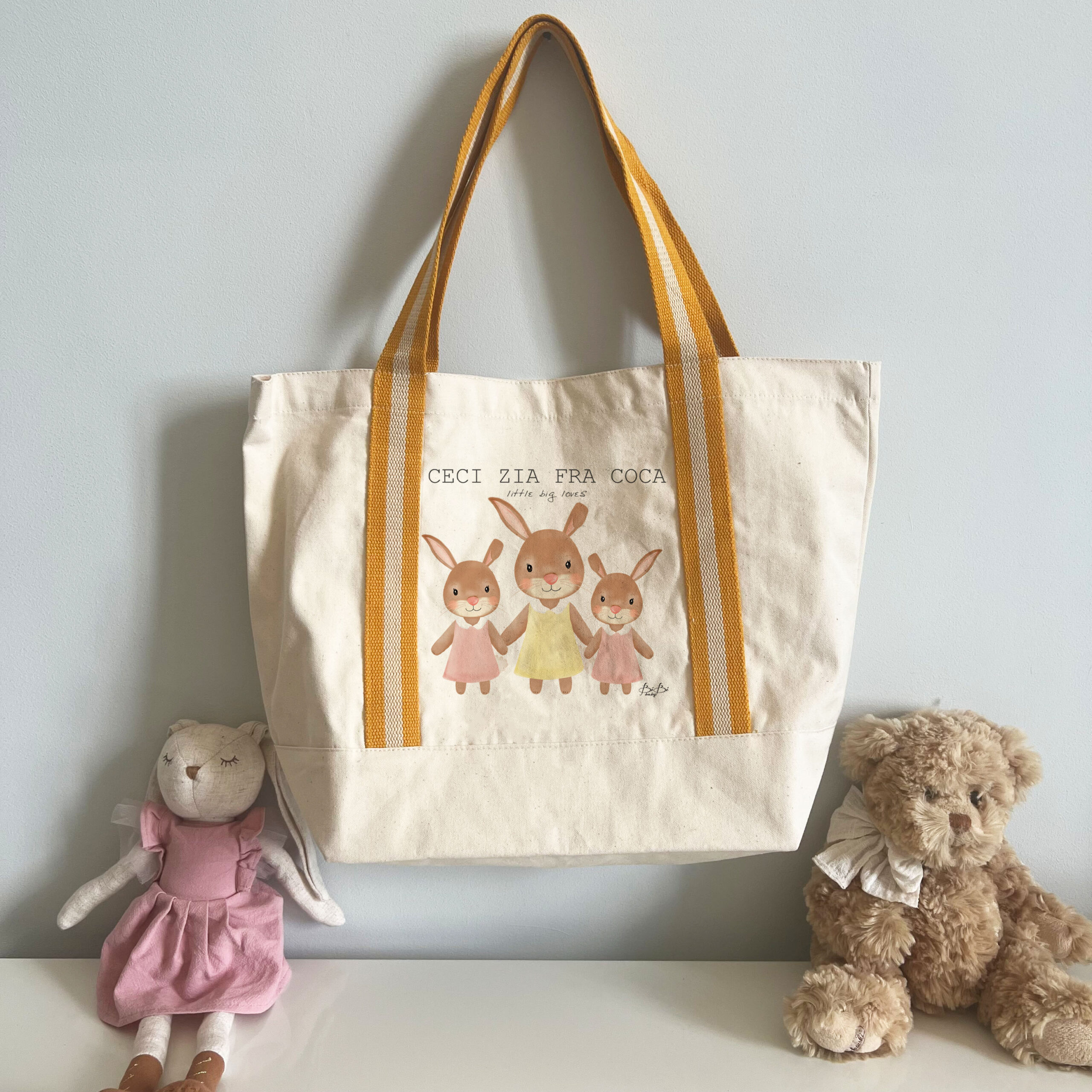 Borsa Manici Colorati Bibibaby - immagine 3