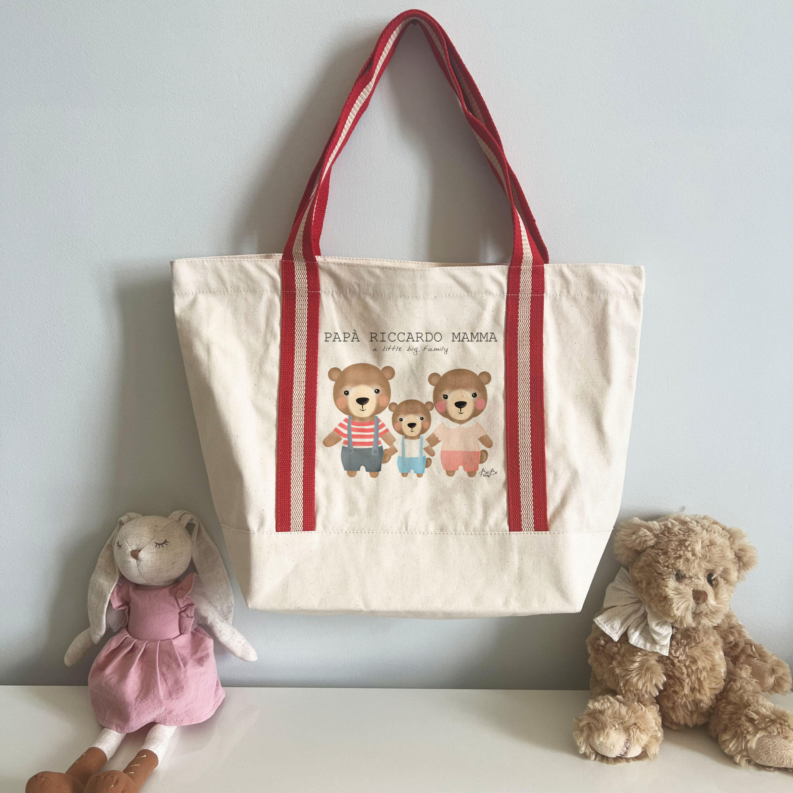 Borsa Manici Colorati Bibibaby - immagine 7
