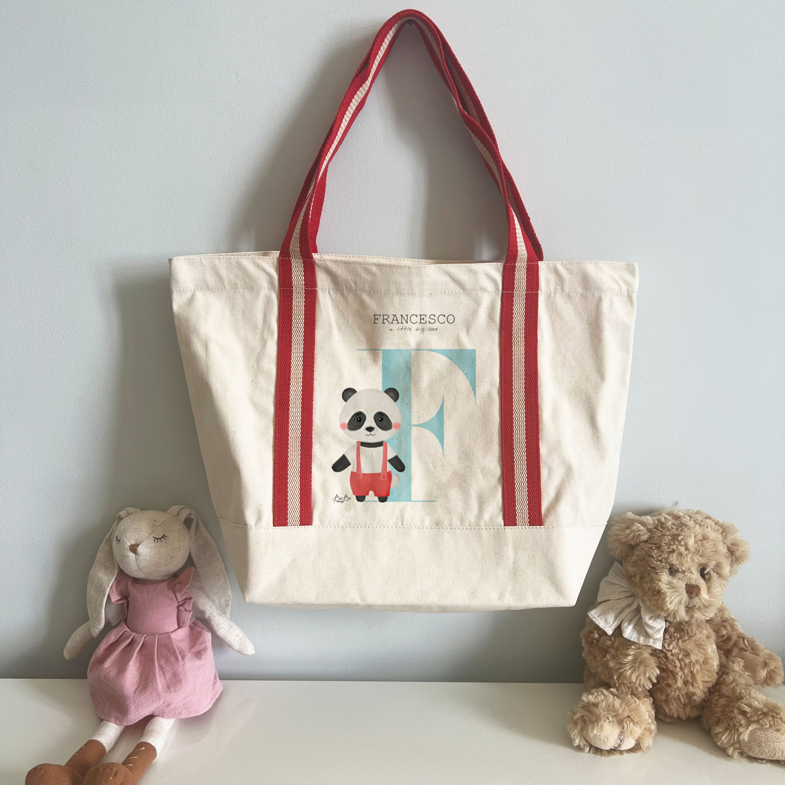 Borsa Manici Colorati Bibibaby - immagine 6