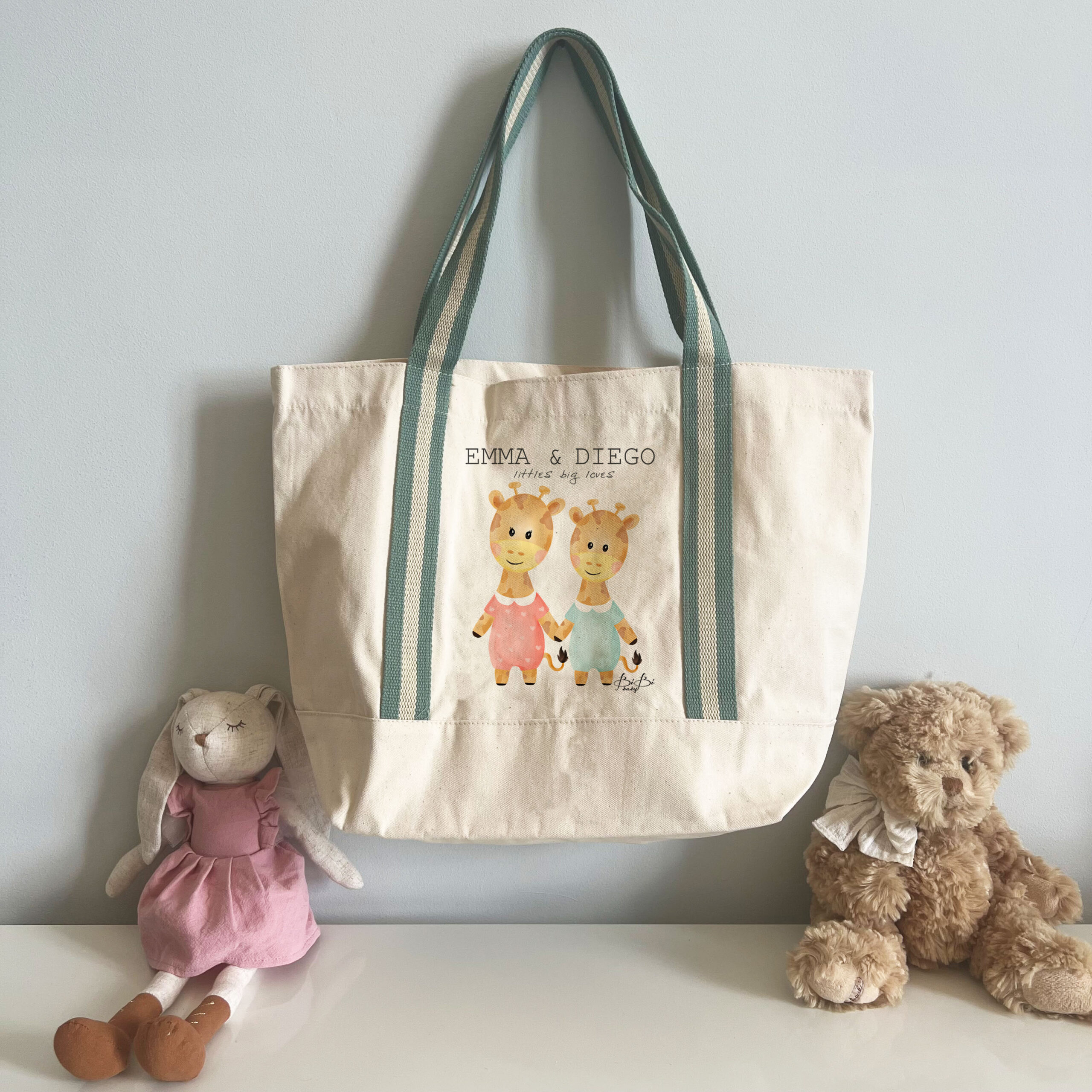 Borsa Manici Colorati Bibibaby - immagine 10