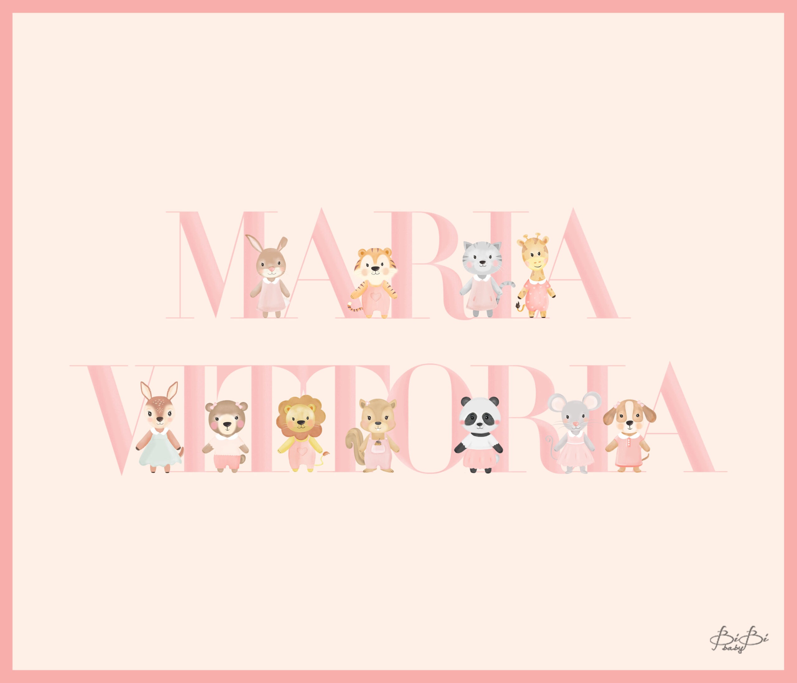 Tovaglietta Bibibaby Scritta Nome - immagine 10