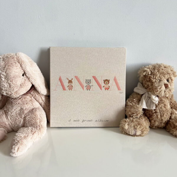 Album Foto Bibibaby Scritta Nome