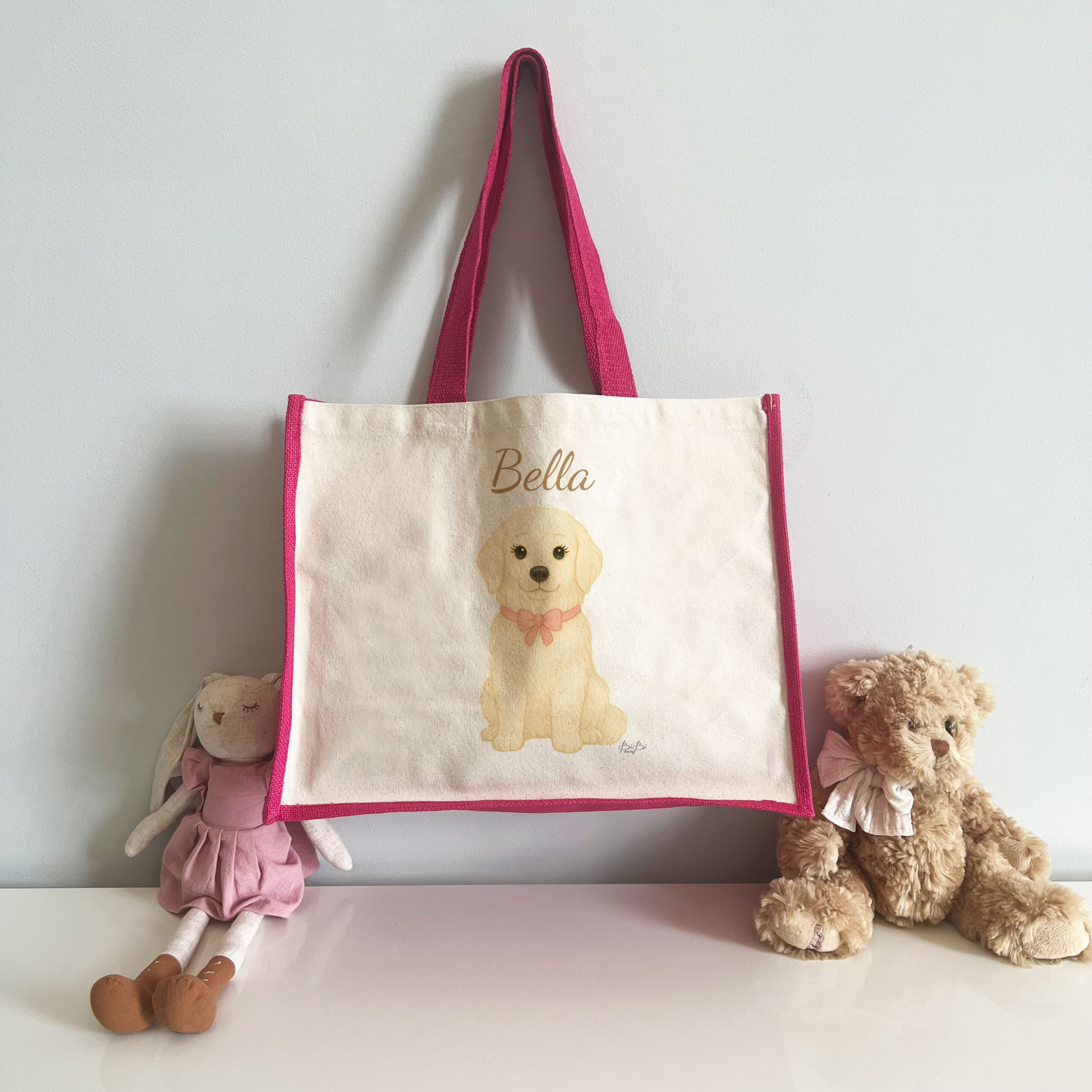 Borsa Shopper in Juta Bibilove - immagine 6