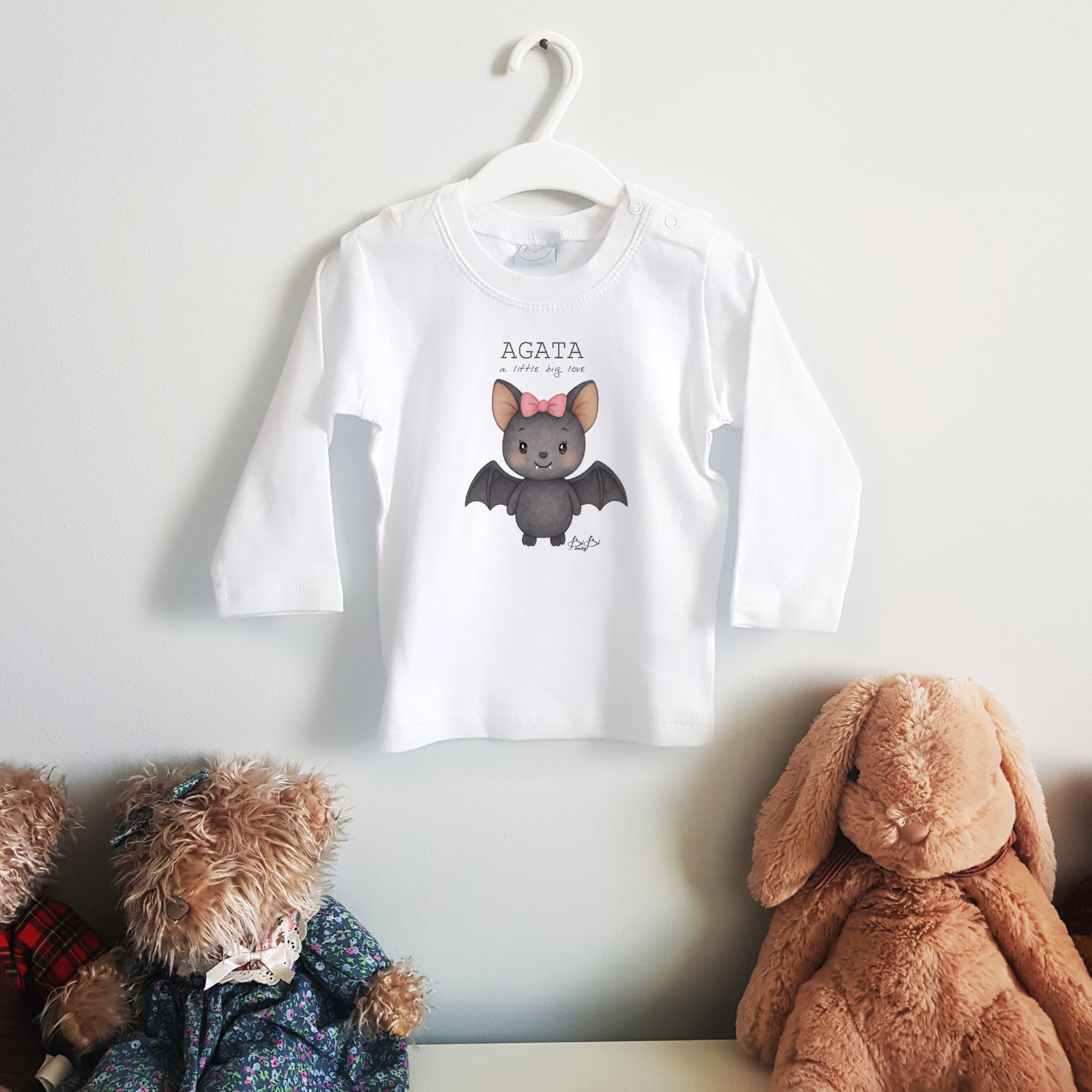 T-shirt Manica lunga Halloween Bibibaby - immagine 4