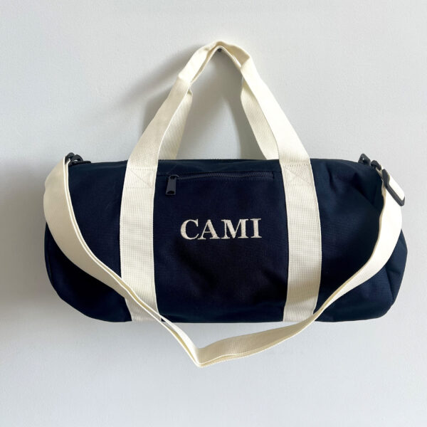 sacca sport personalizzata con il nome nome ricamato sacca mini pigiama party bambino ragazzo sacca con il nome
