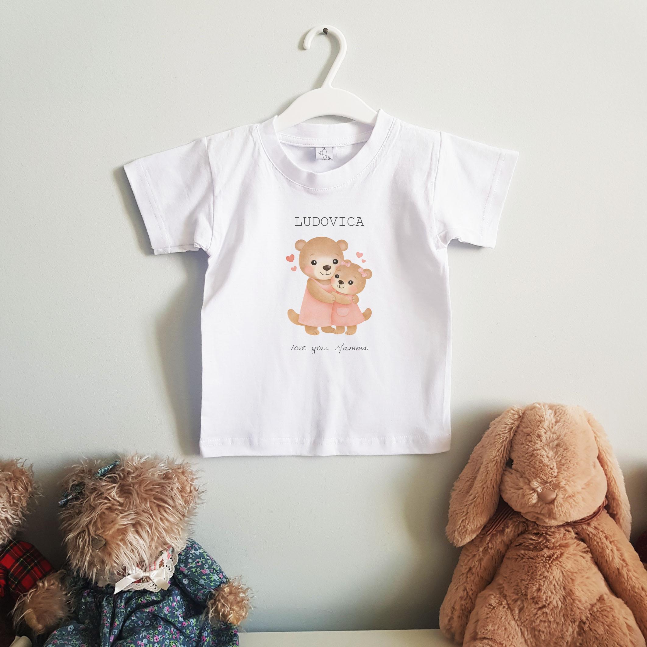 T-shirt San Valentino Bibibaby - immagine 5