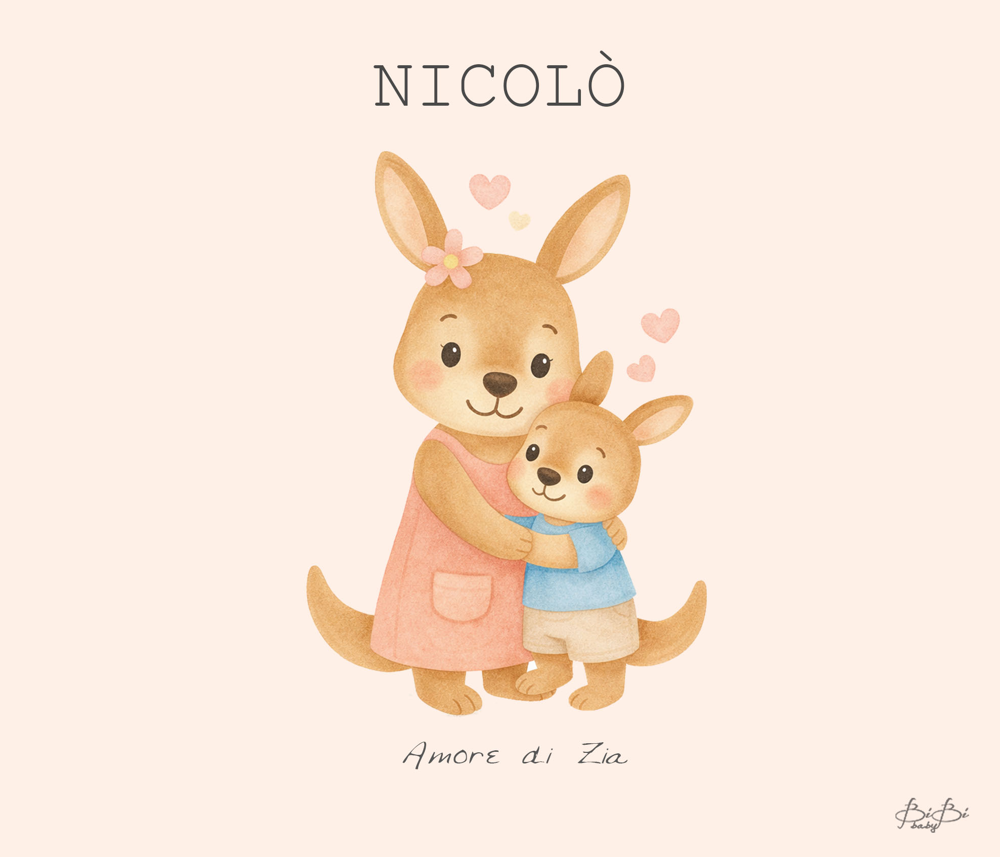 Tovaglietta Bibibaby San Valentino - immagine 3