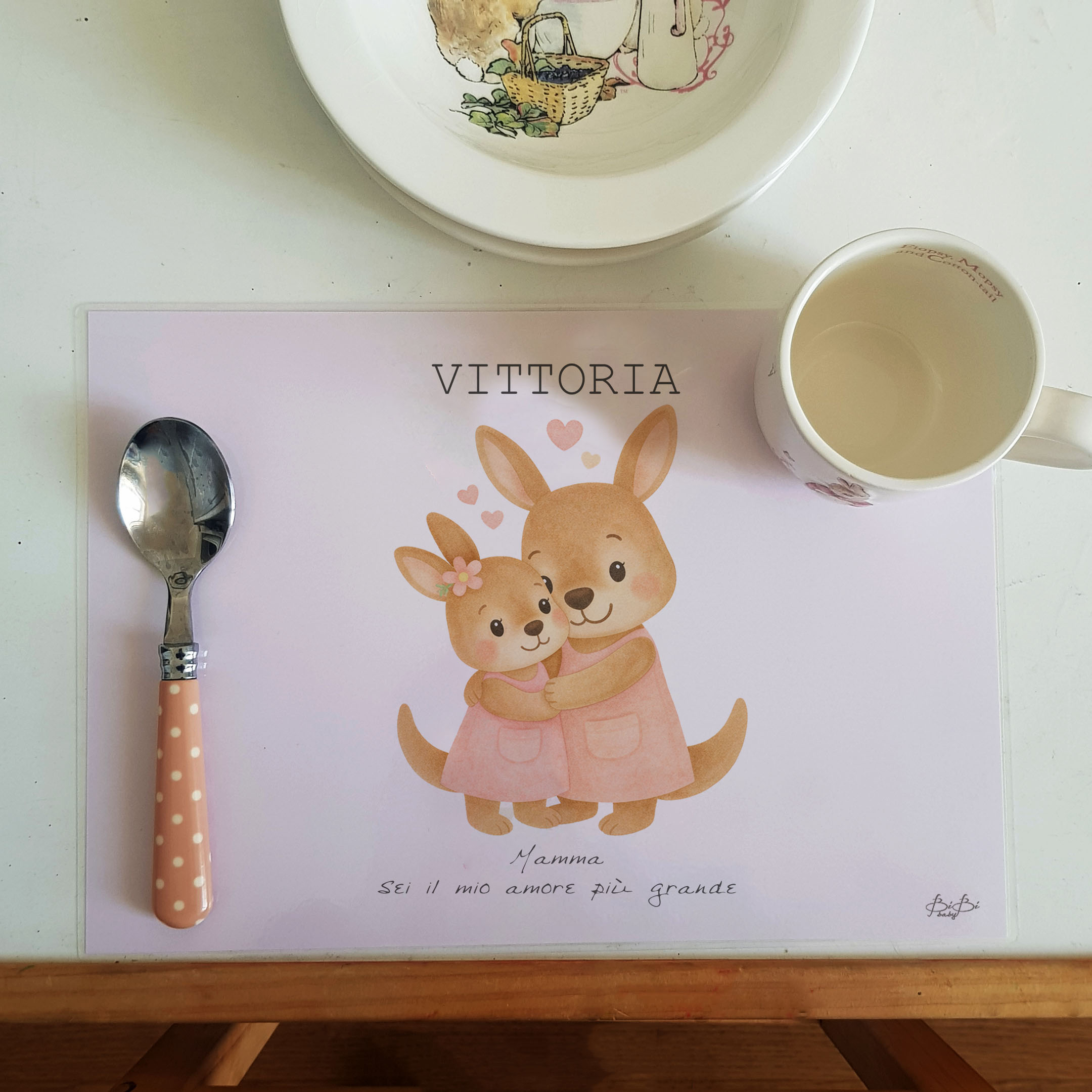 tovaglietta san valentino bambini personalizzato san valentino regalo san valentino bambino bambina